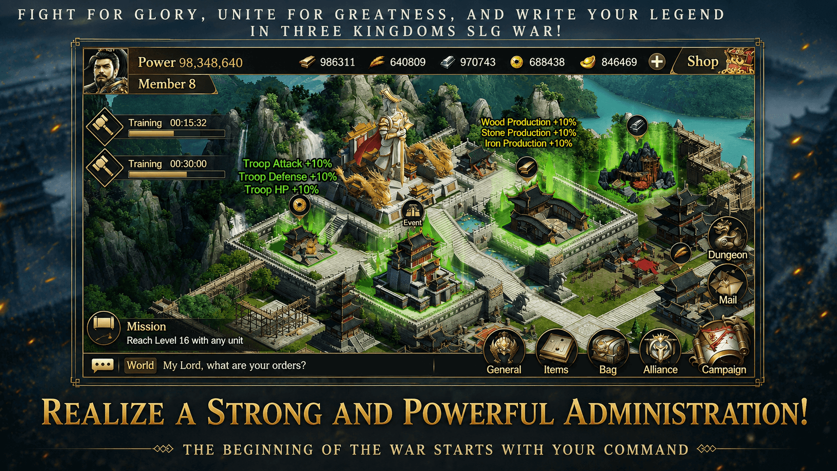 Three Kingdoms: Rise of Glory
